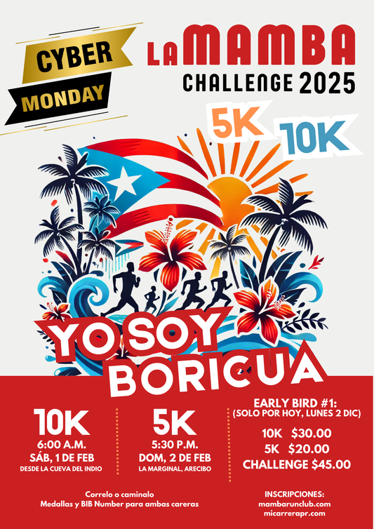 La Mamba Challenge 2025: Yo Soy Boricua 5k & 10k